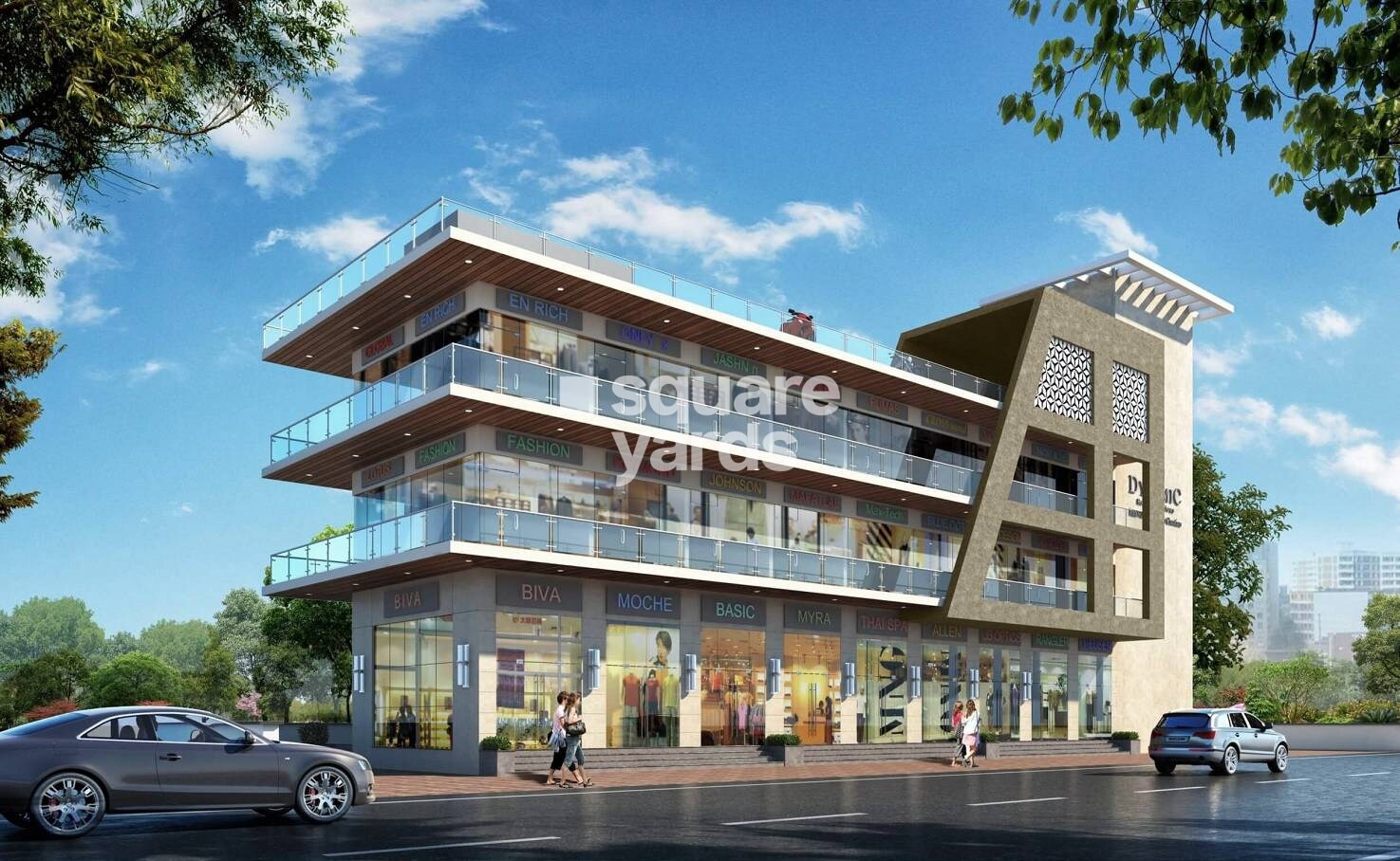 Dynamic Grandstand 2 Tower View