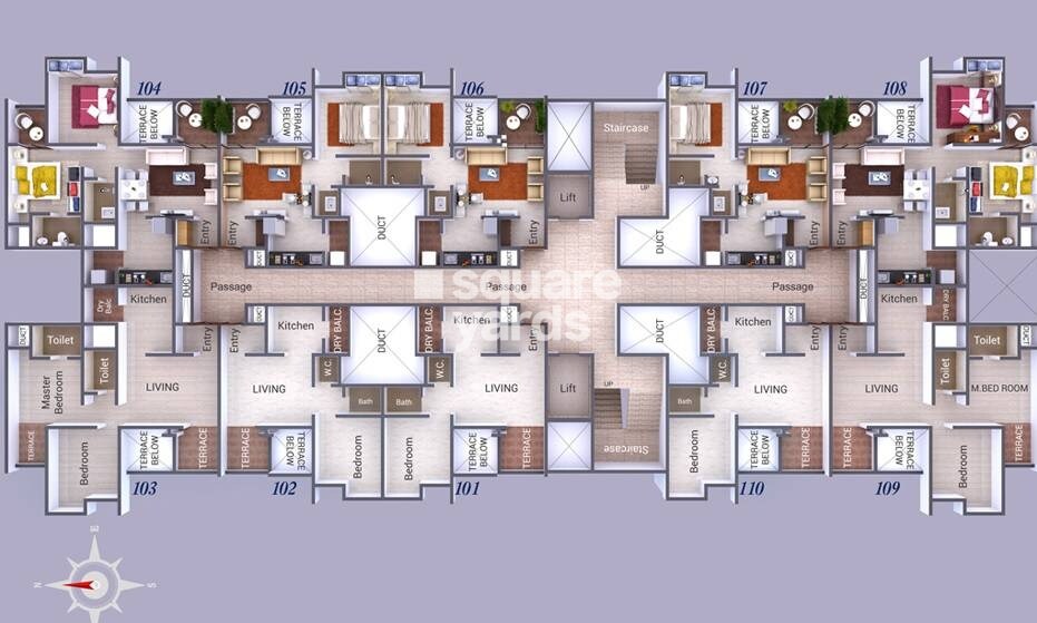 Eagle The Mpire Floor Plans