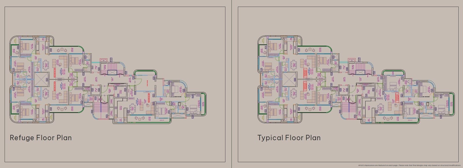 East NB Skies Floor Plans 2
