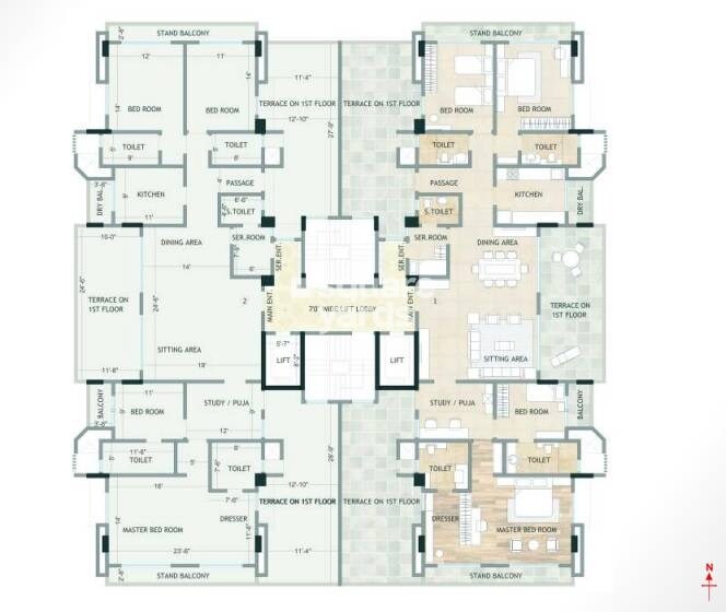 Eastwoods Floor Plans