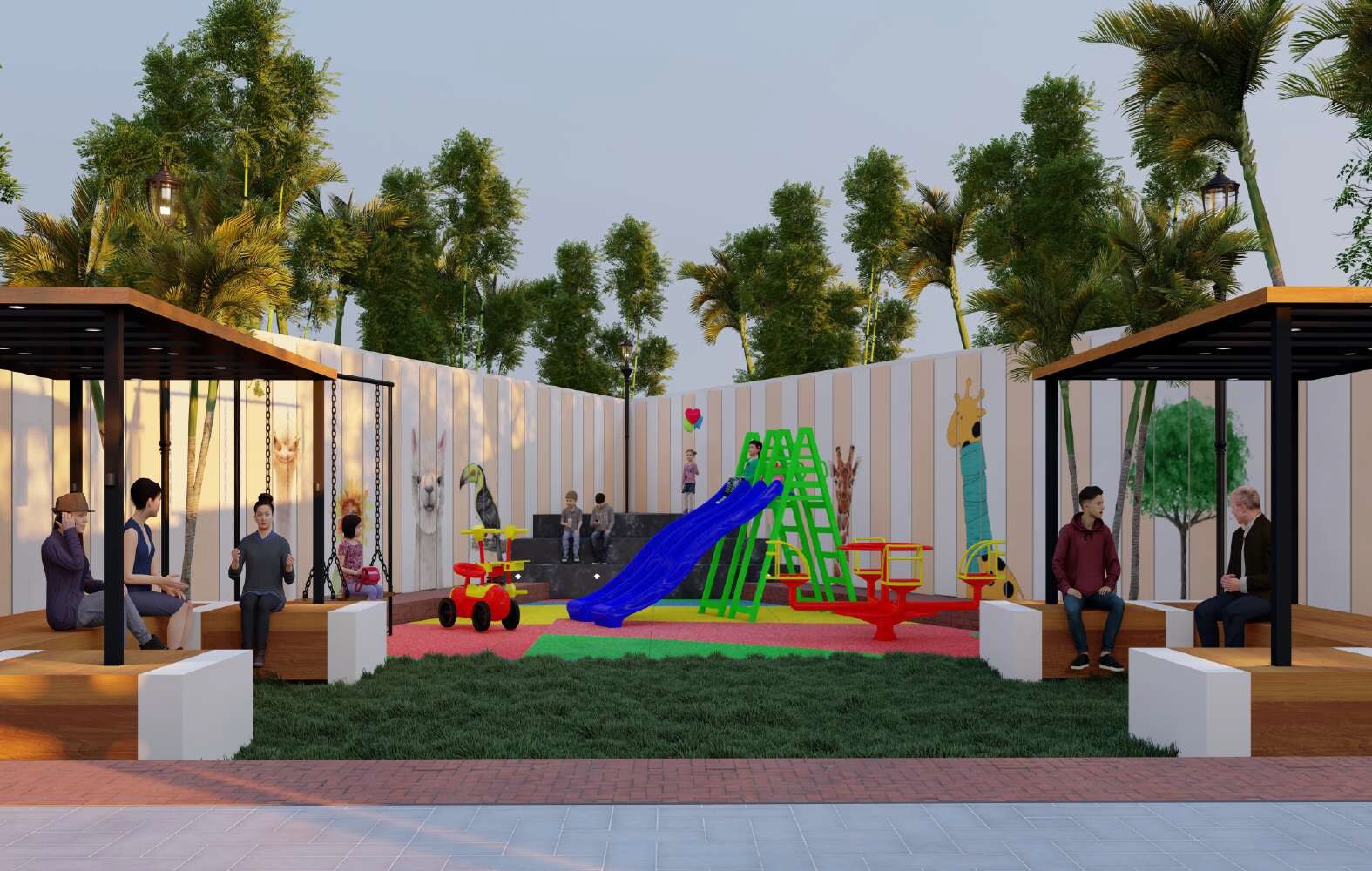 Ecorb Vrindavan Park Amenities-Features