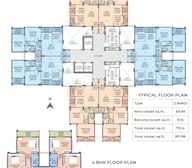 Eden Garden Tathawade Floor Plans