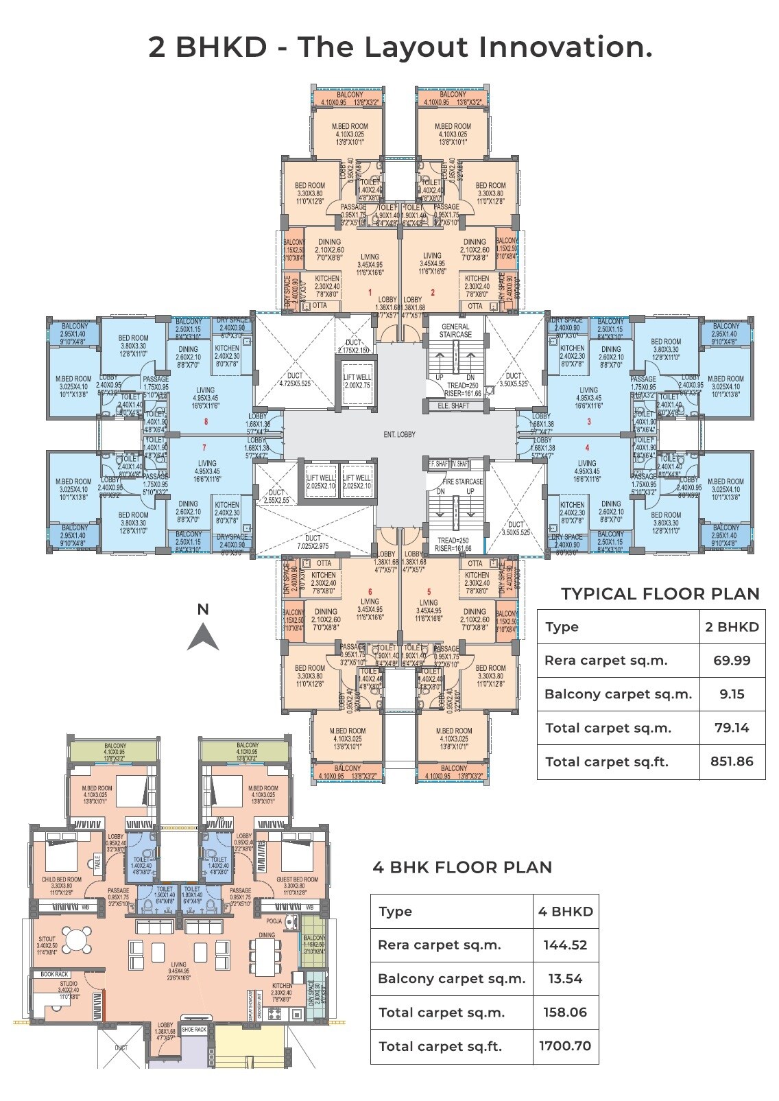 Eden Garden Tathawade Floor Plans