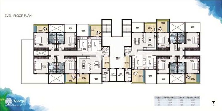 Eisha Synergy Floor Plans