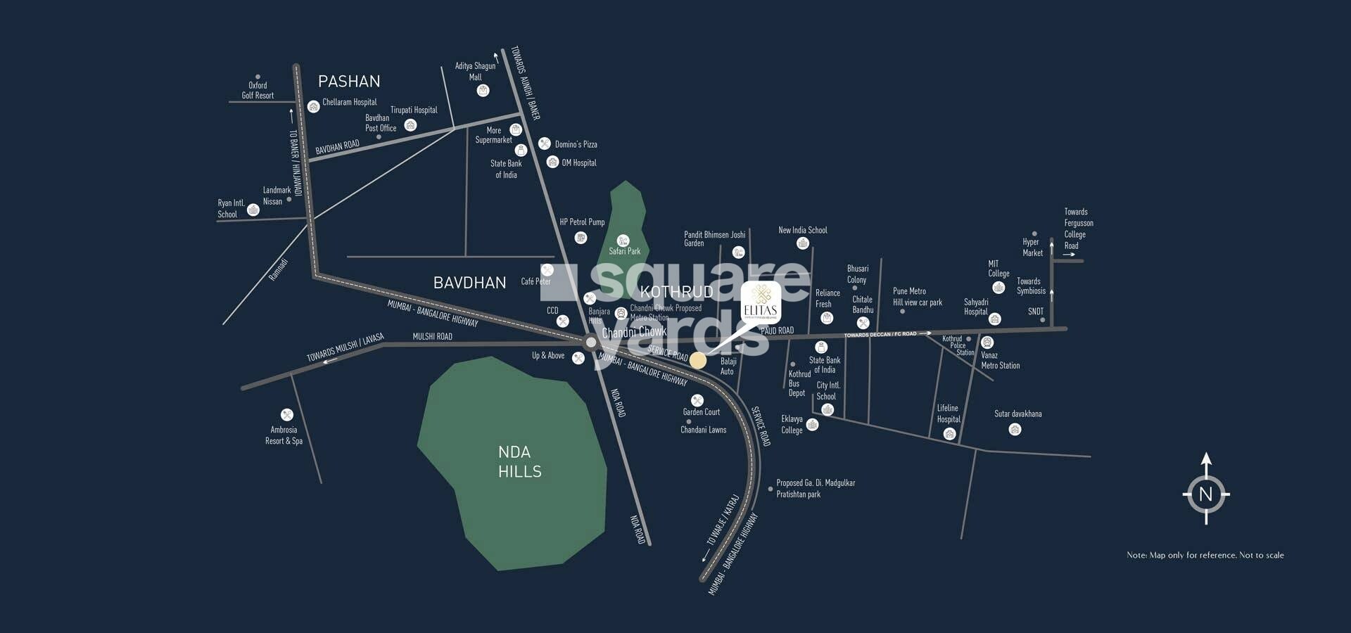 Eka Elitas Location Image