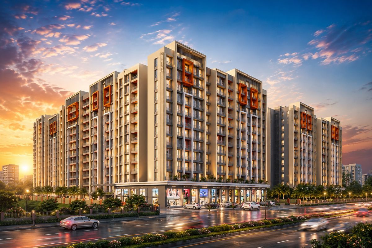 Ekansh Rivera Apartment Exteriors