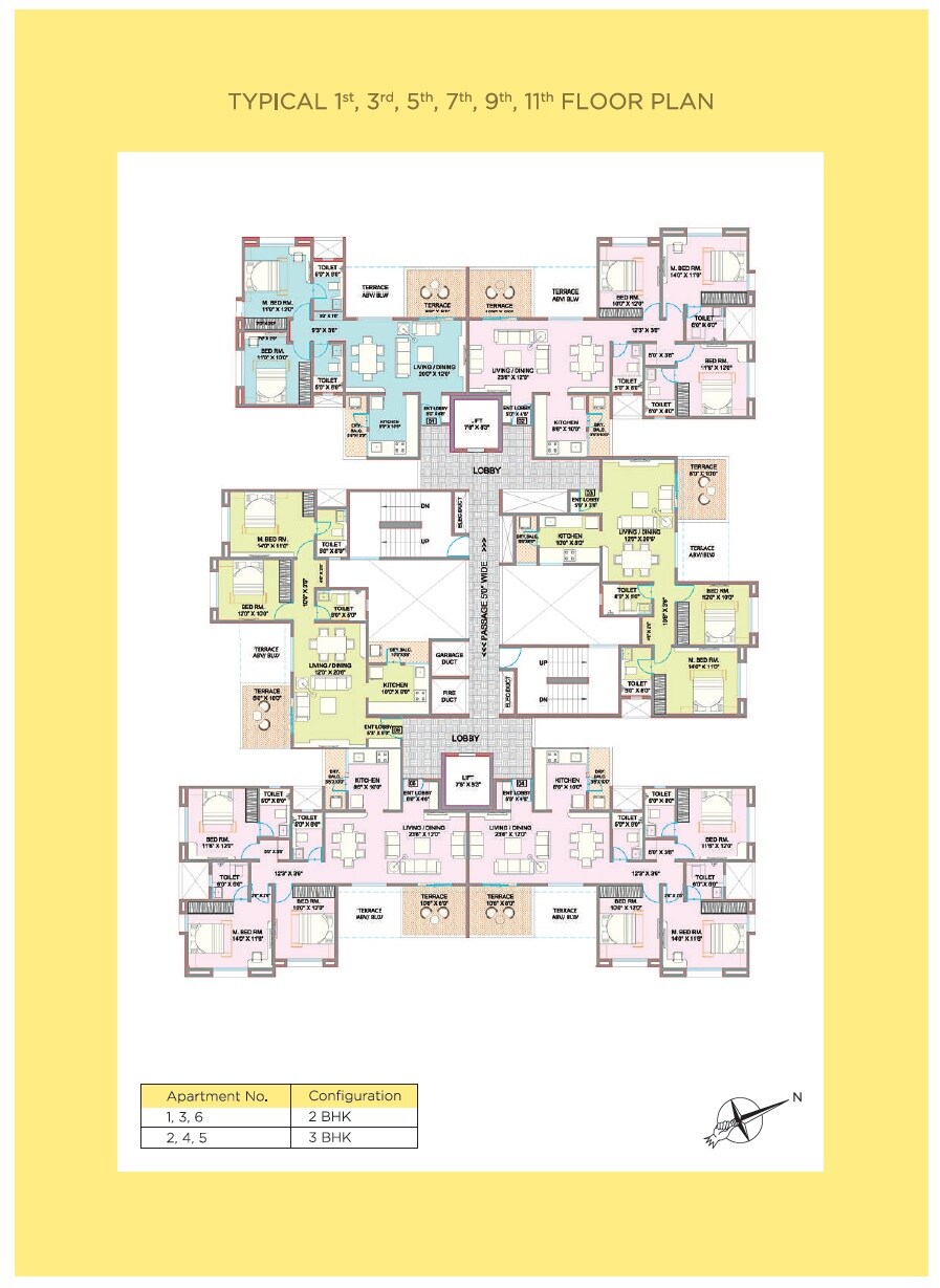 Ekta World Florida Floor Plans 1