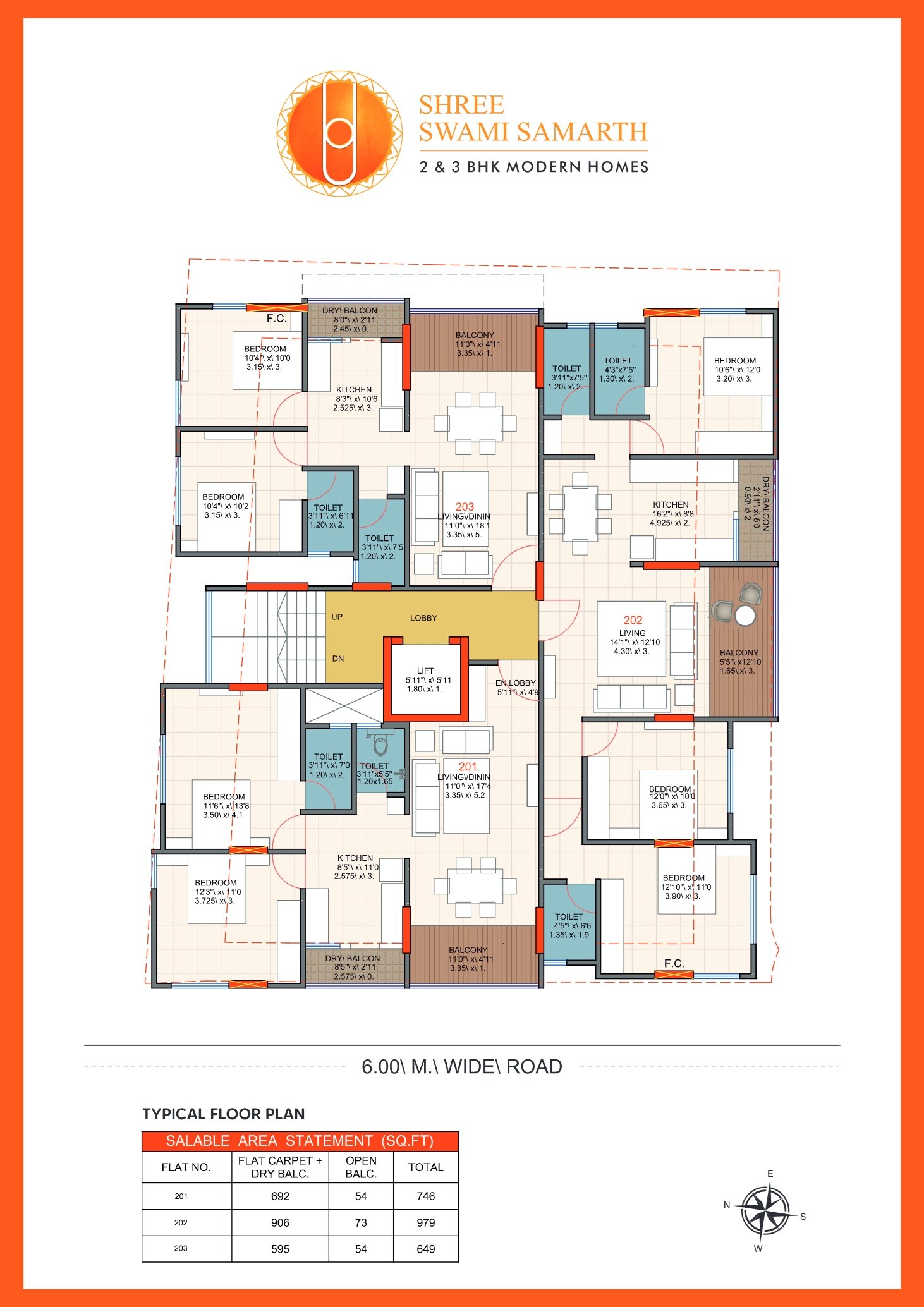 Empire Shree Swami Samarth Floor Plans 1
