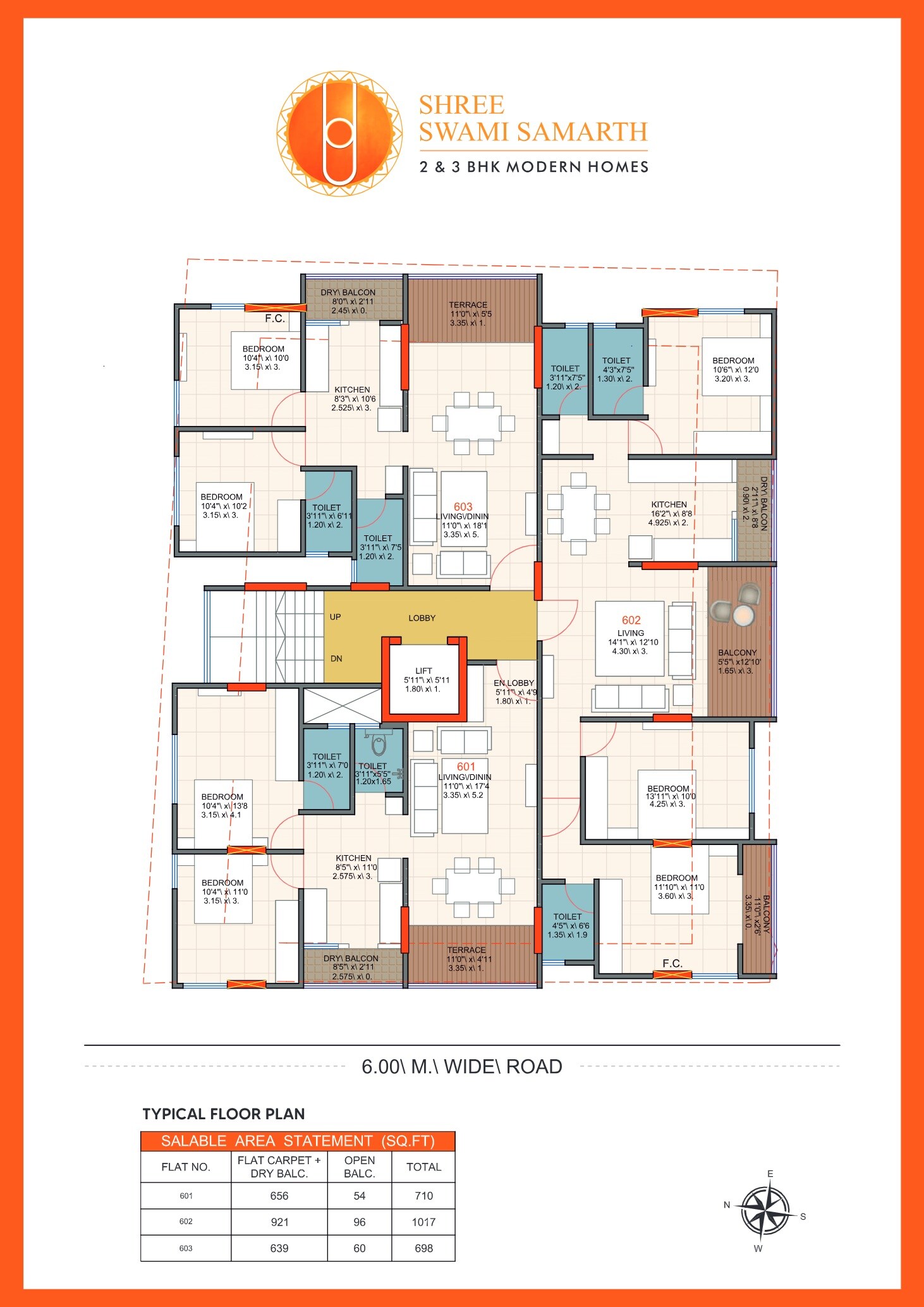 Empire Shree Swami Samarth Floor Plans