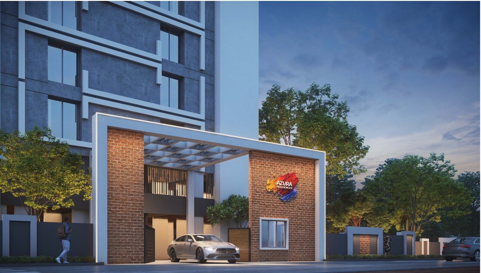 Esbee Azura Entrance View