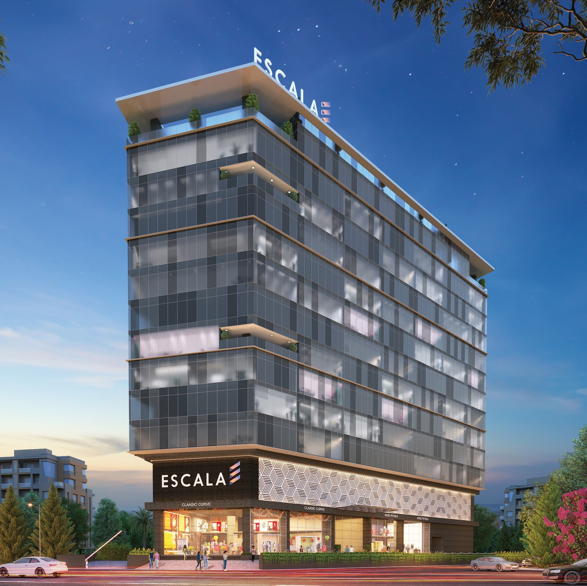 Escala Kharadi Apartment Exteriors 1