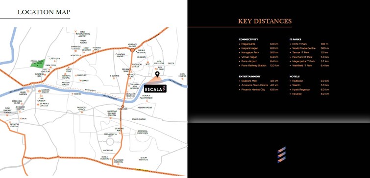 Escala Kharadi Location Image
