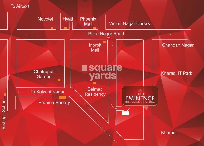 Espree Eminence Location Image