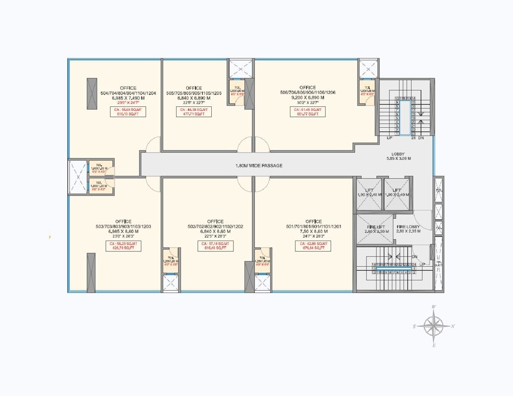 Ethique Empire Floor Plans