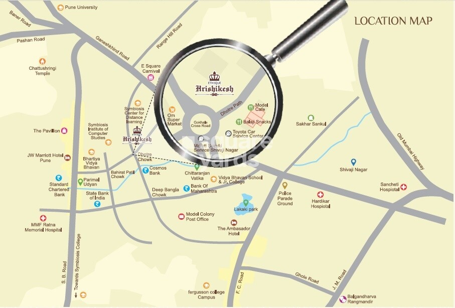 Ethique Hrishikesh CHS Location Image