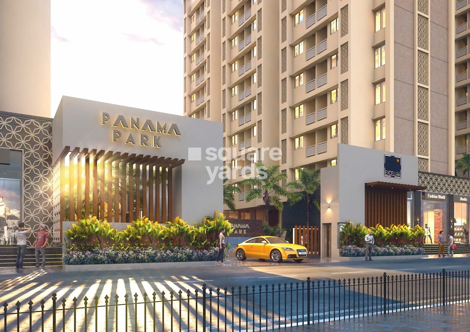 Excellaa Panama Park Entrance View