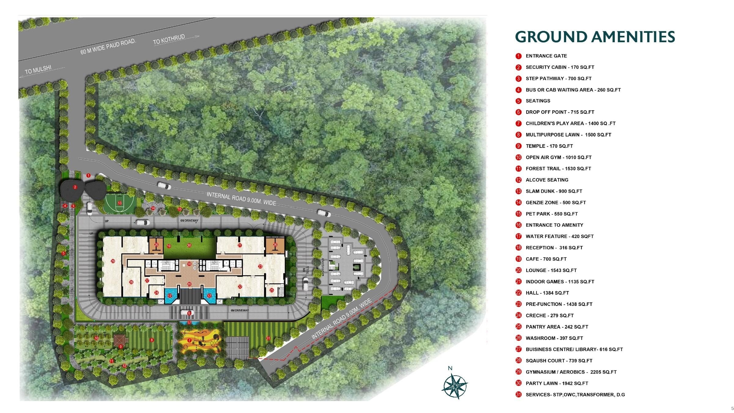 Excellaa Polaris Amenities-Features