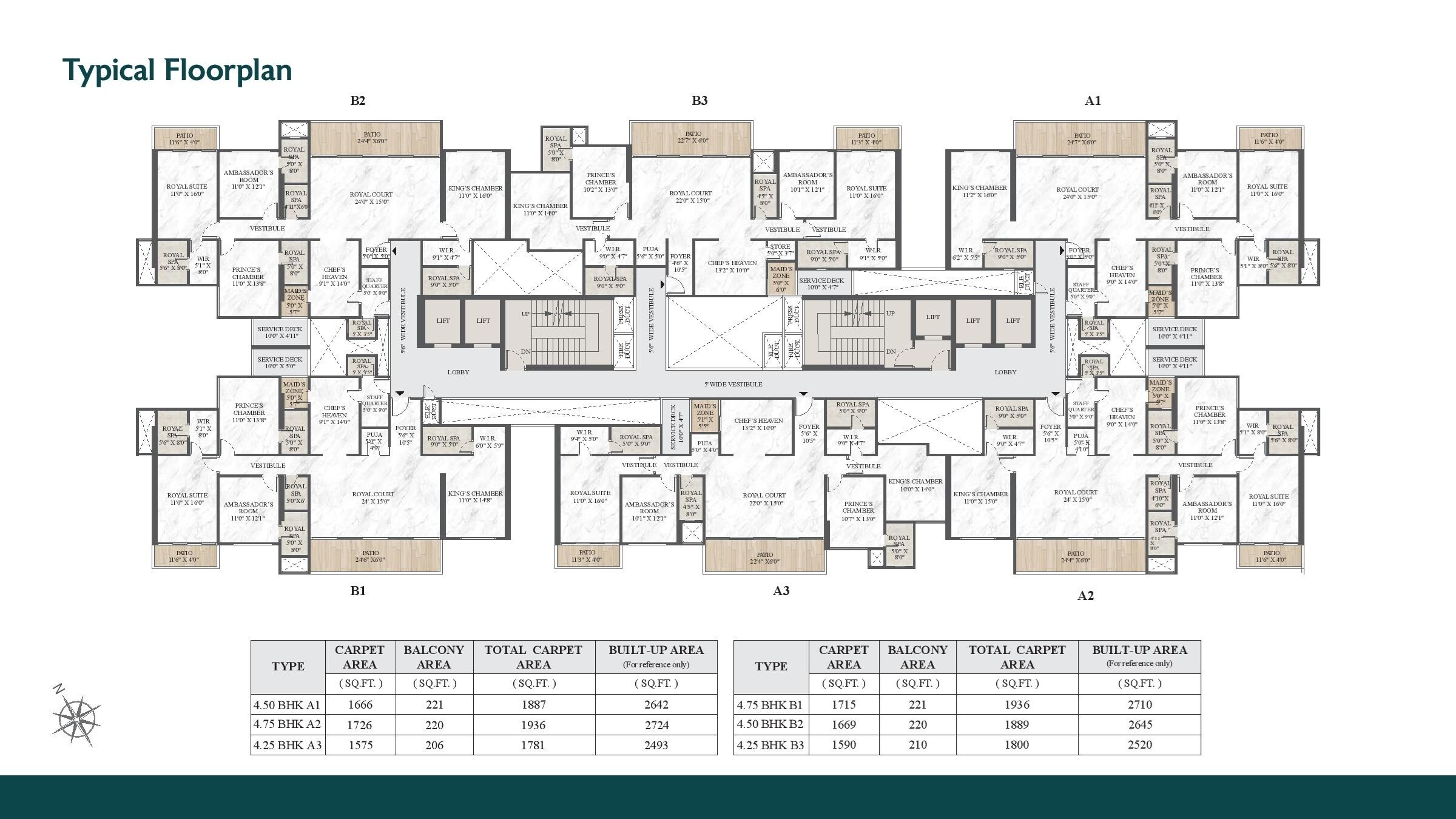 Excellaa Polaris Floor Plans
