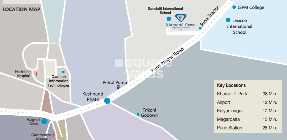 F5 Diamond Crest Location Image