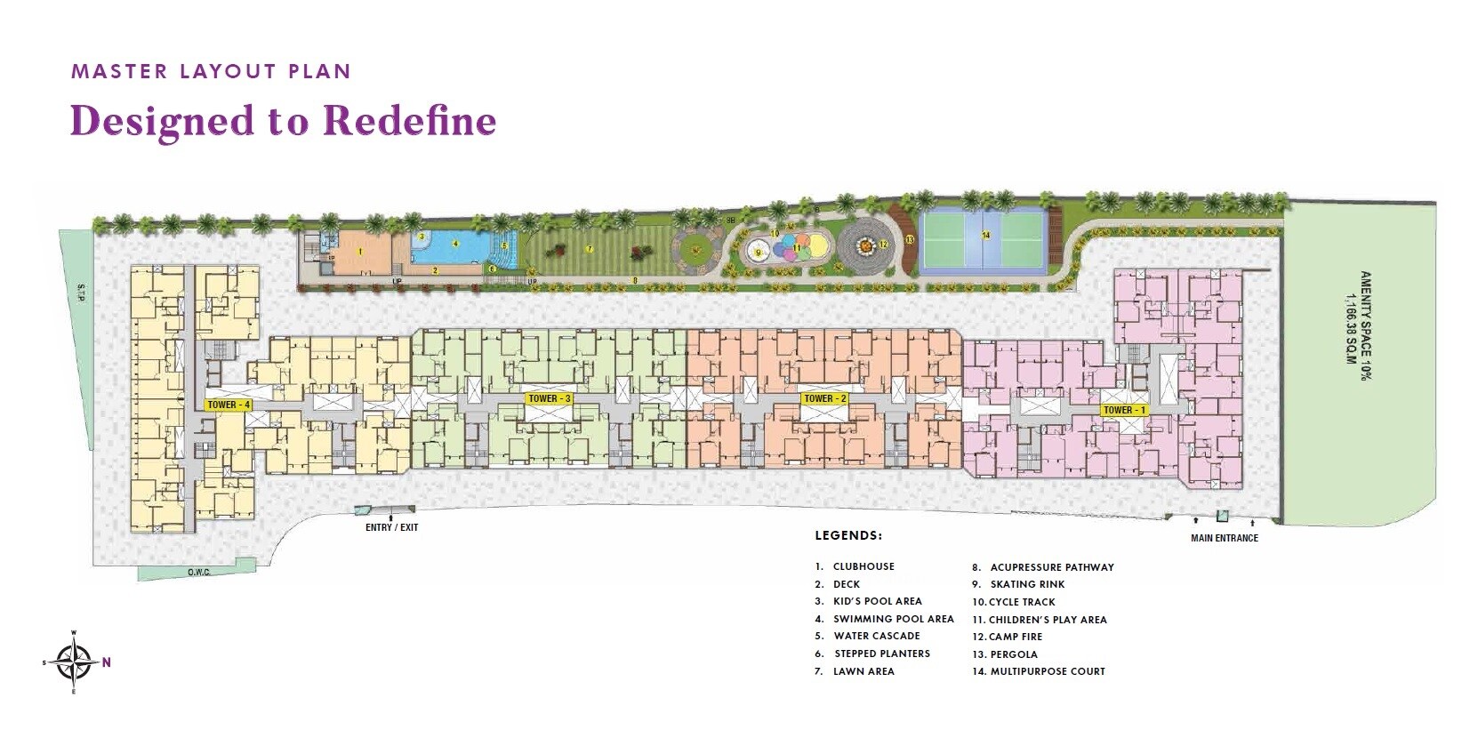 F5 Mindspace Residency Master Plan Image