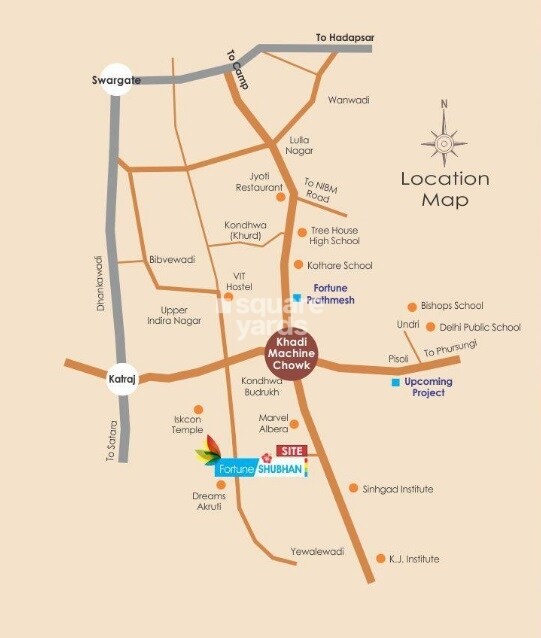 Fortune Shubhan Location Image