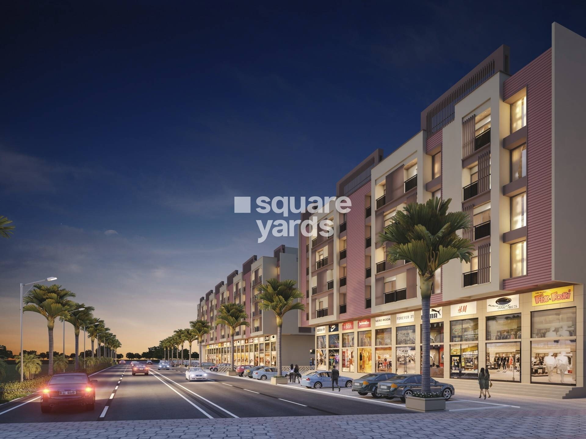 Fortune Uttam Townscapes Lifehub Tower View 2