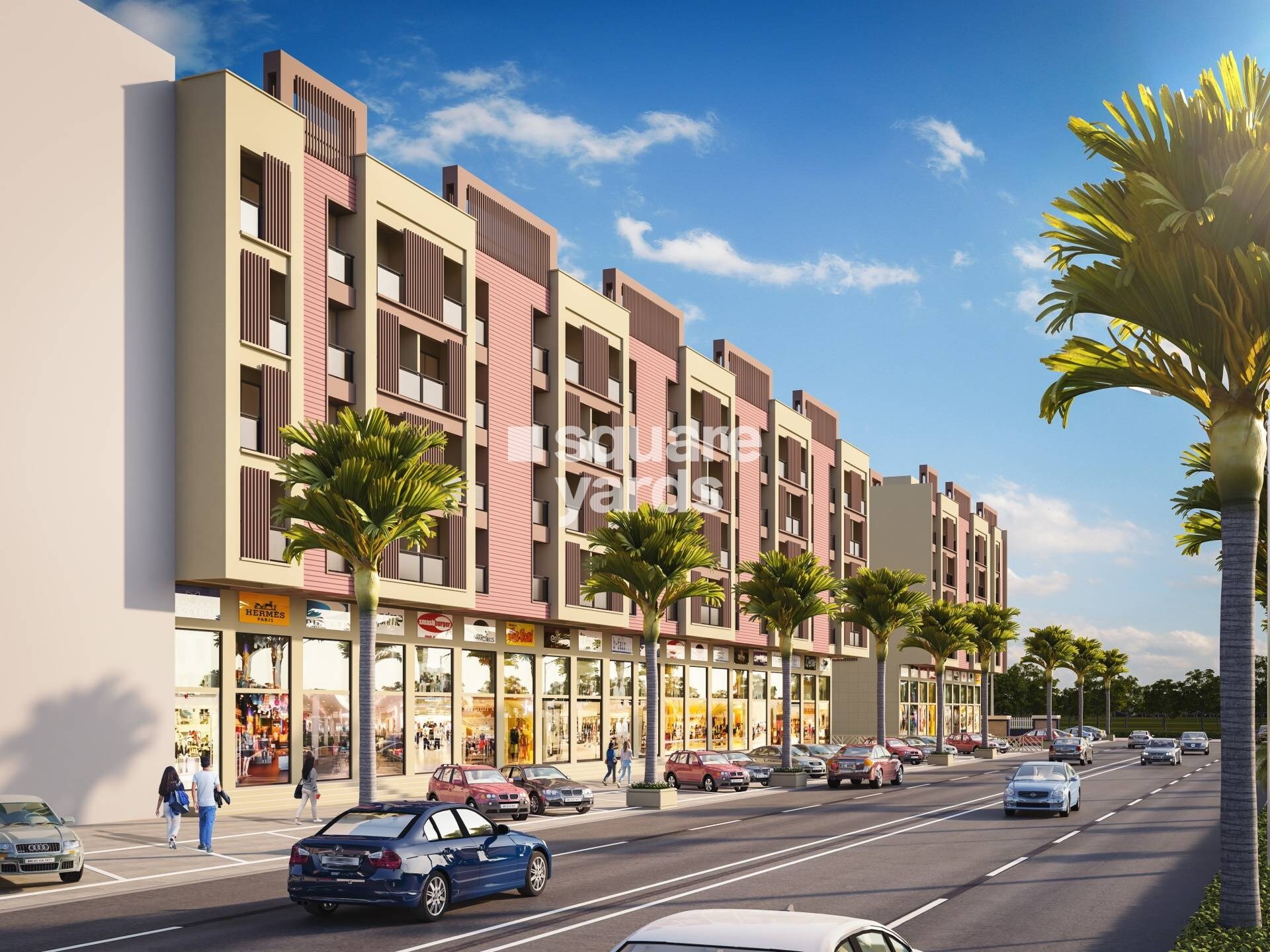 Fortune Uttam Townscapes Lifehub Tower View 3