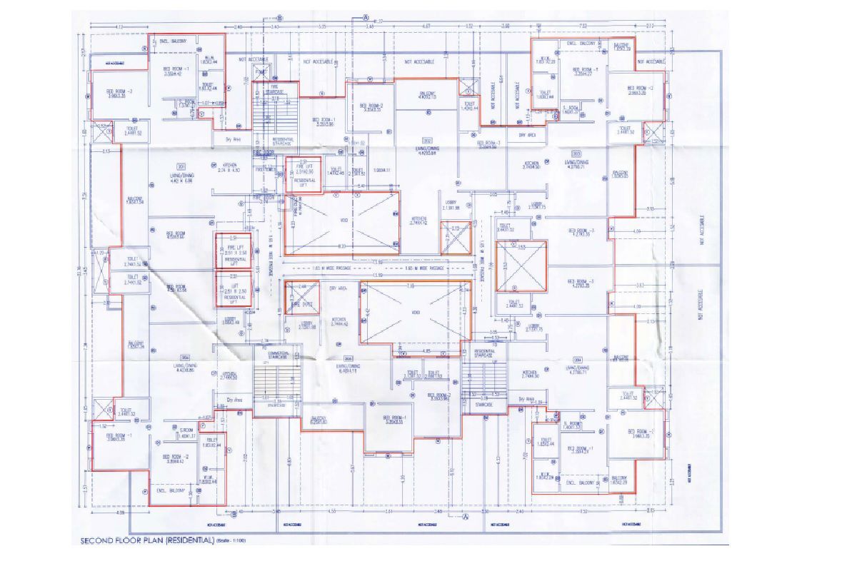Futuristic Millefiori Floor Plans