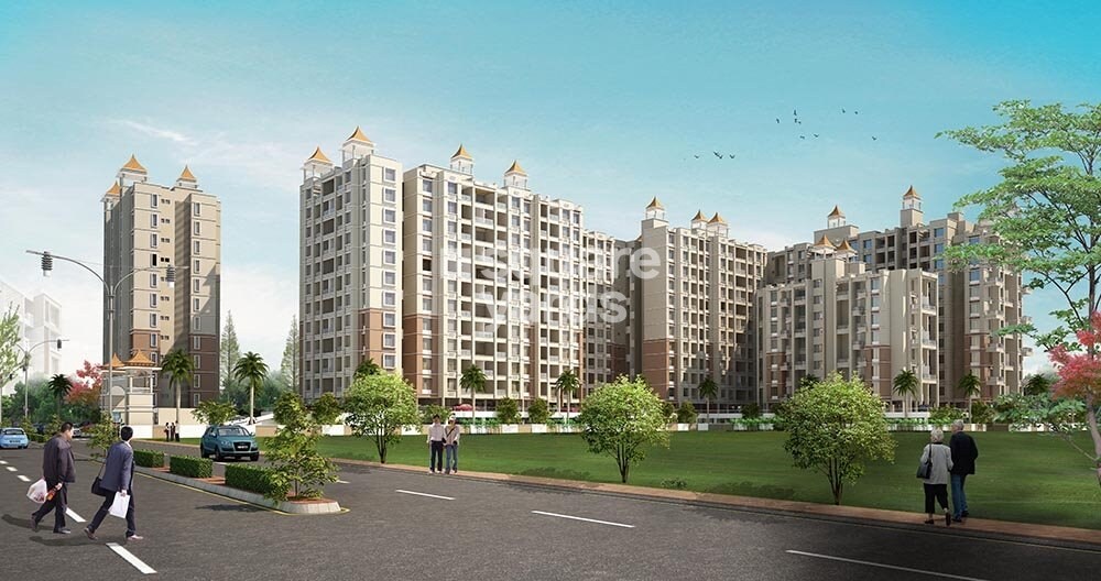 G K Silver Land Residency Entrance View