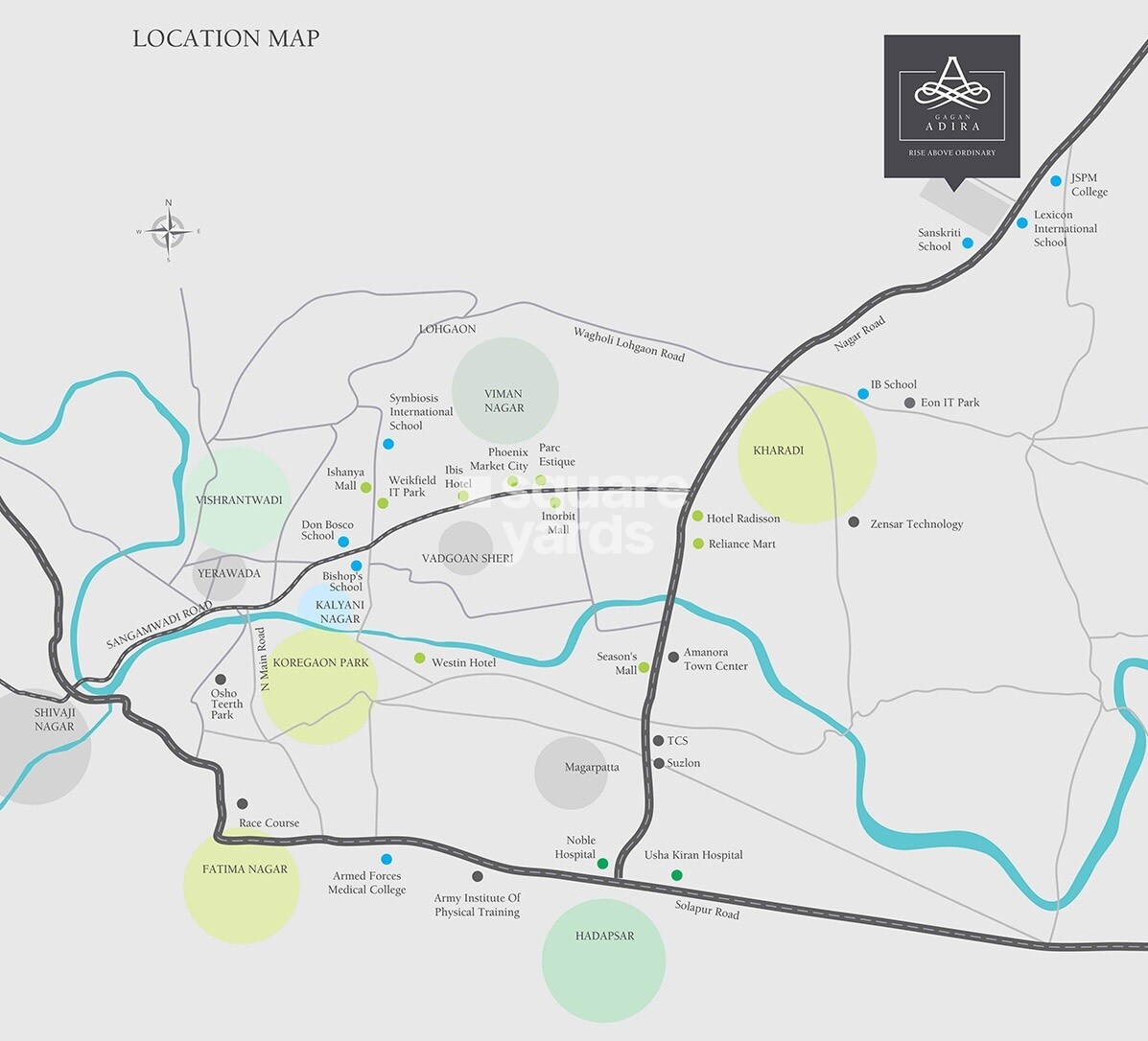 Gagan Adira Location Image