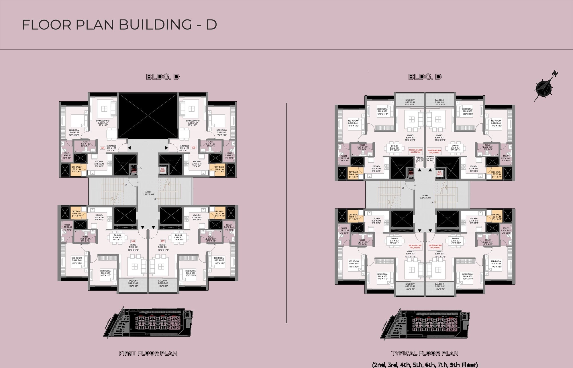 Gagan Myra Floor Plans