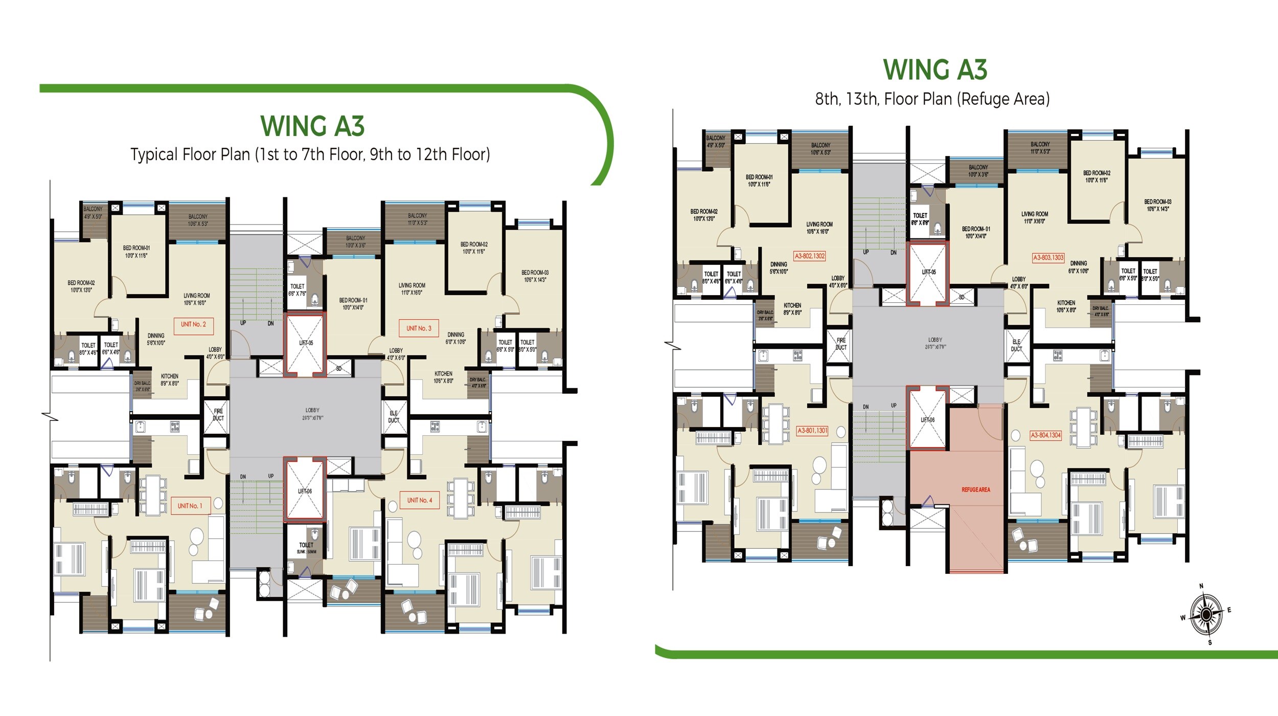 Gaikwad Nirvanas Floor Plans
