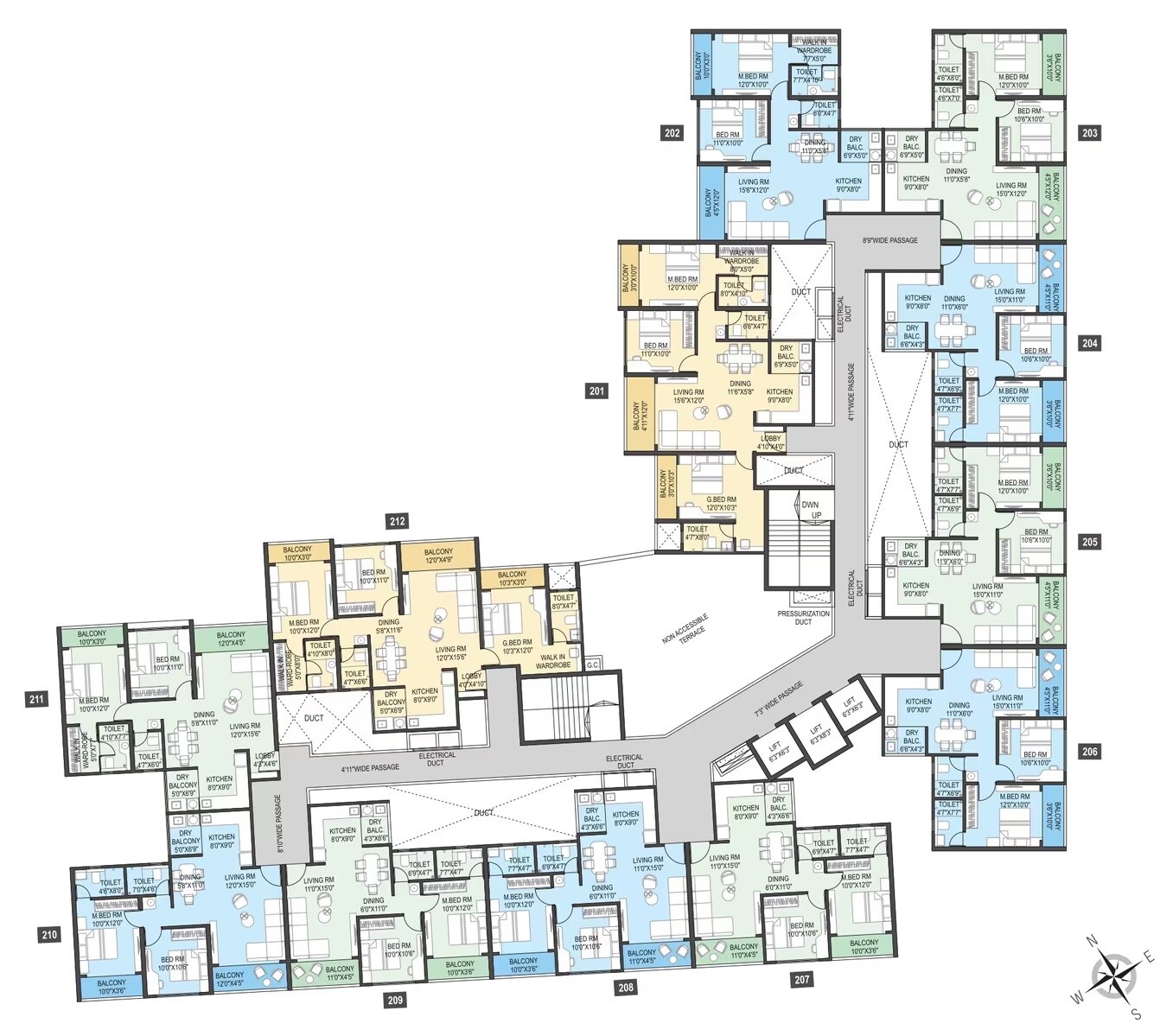 Gaikwad Royal Park Floor Plans 2