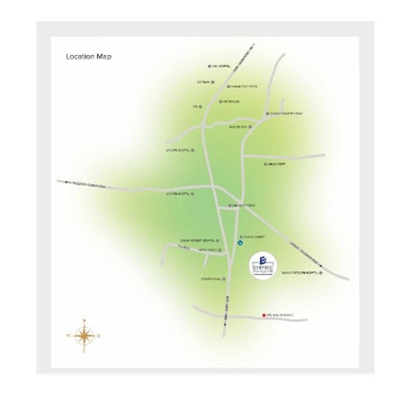 Gajraj Empire Business Hub Location Image