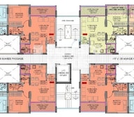Galaxy Aangan Floor Plans