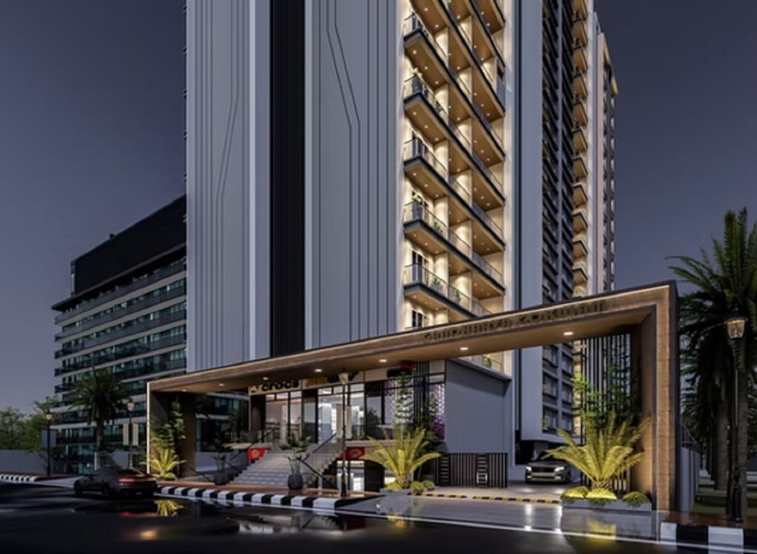 Gandharv Gokulam Entrance View