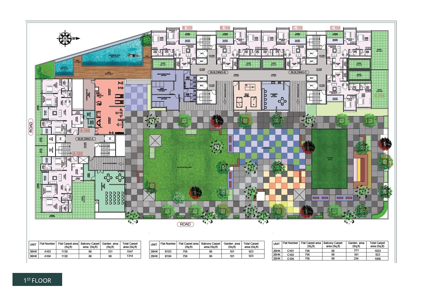 Gandharv The High Gates Floor Plans 1