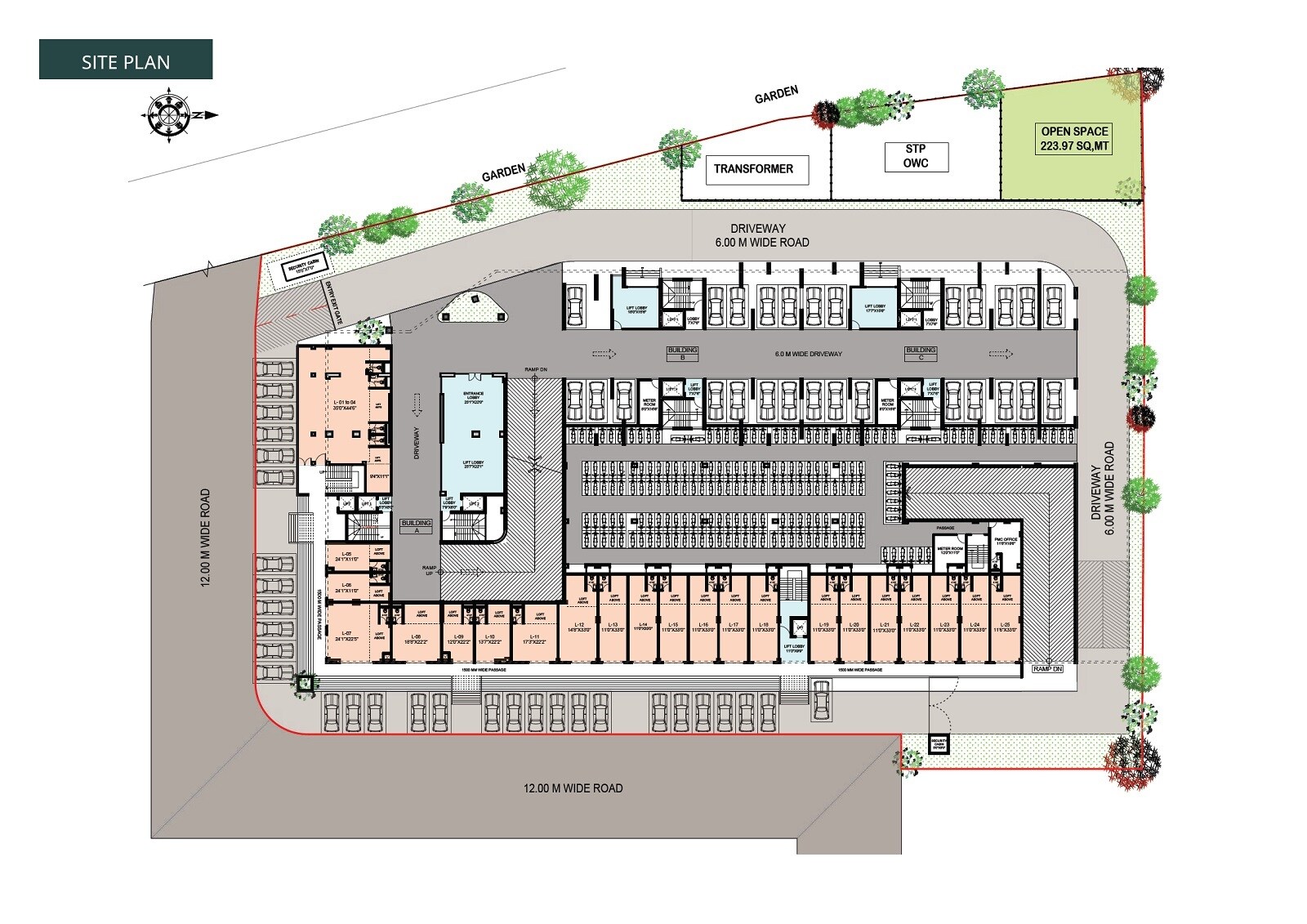 Gandharv The High Gates Master Plan Image
