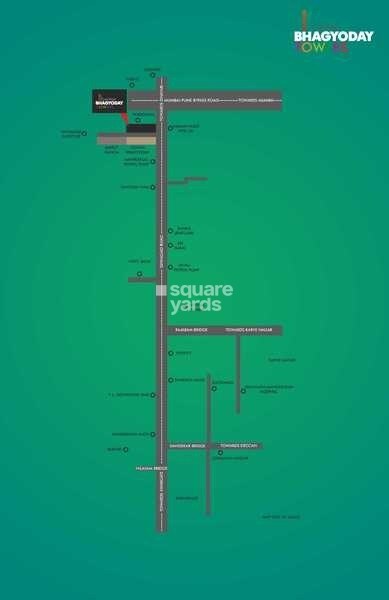 Ganga Bhagyoday Towers Location Image