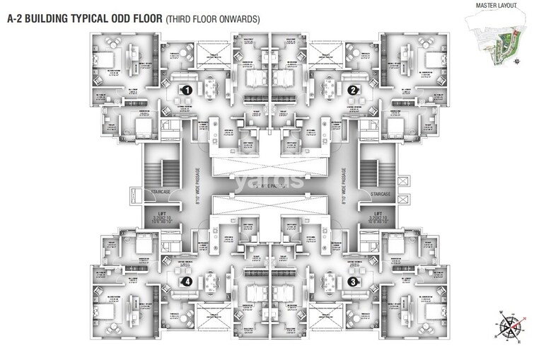 Ganga Legend Floor Plans 1