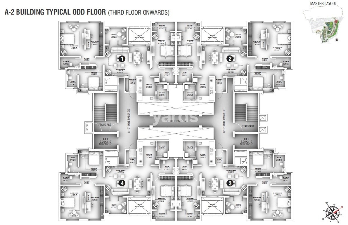 Ganga Legend Floor Plans 1