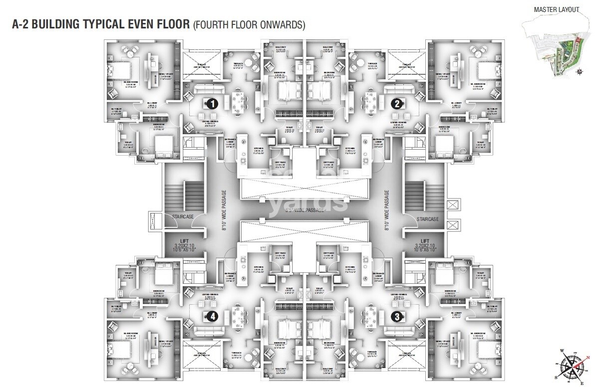 Ganga Legend Floor Plans 2