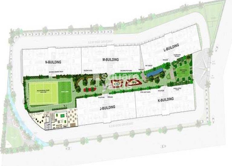 Goel Ganga Millennia Master Plan Image