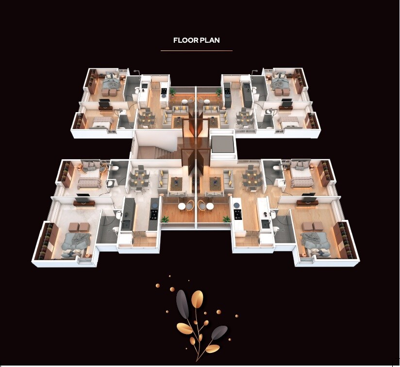 Gangotree Aabha Floor Plans