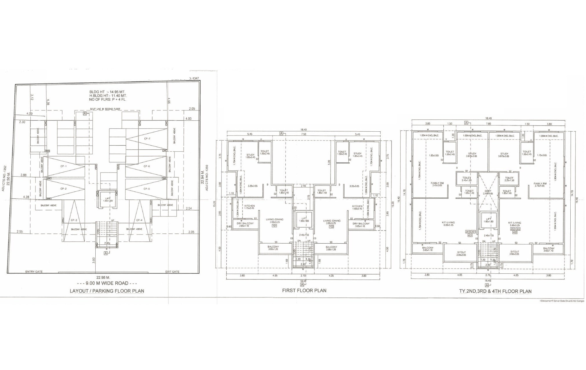 Gangotree Kshitij 23 Floor Plans