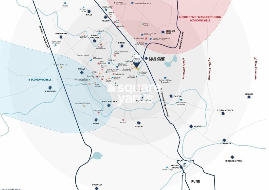 Garve Eastern River Residency Location Image
