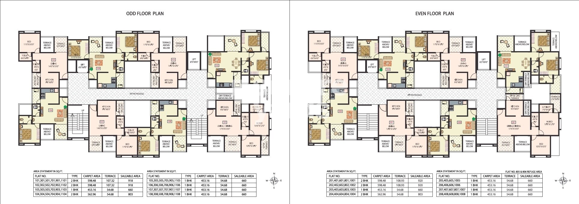 Gawade Emerald Phase IV Floor Plans