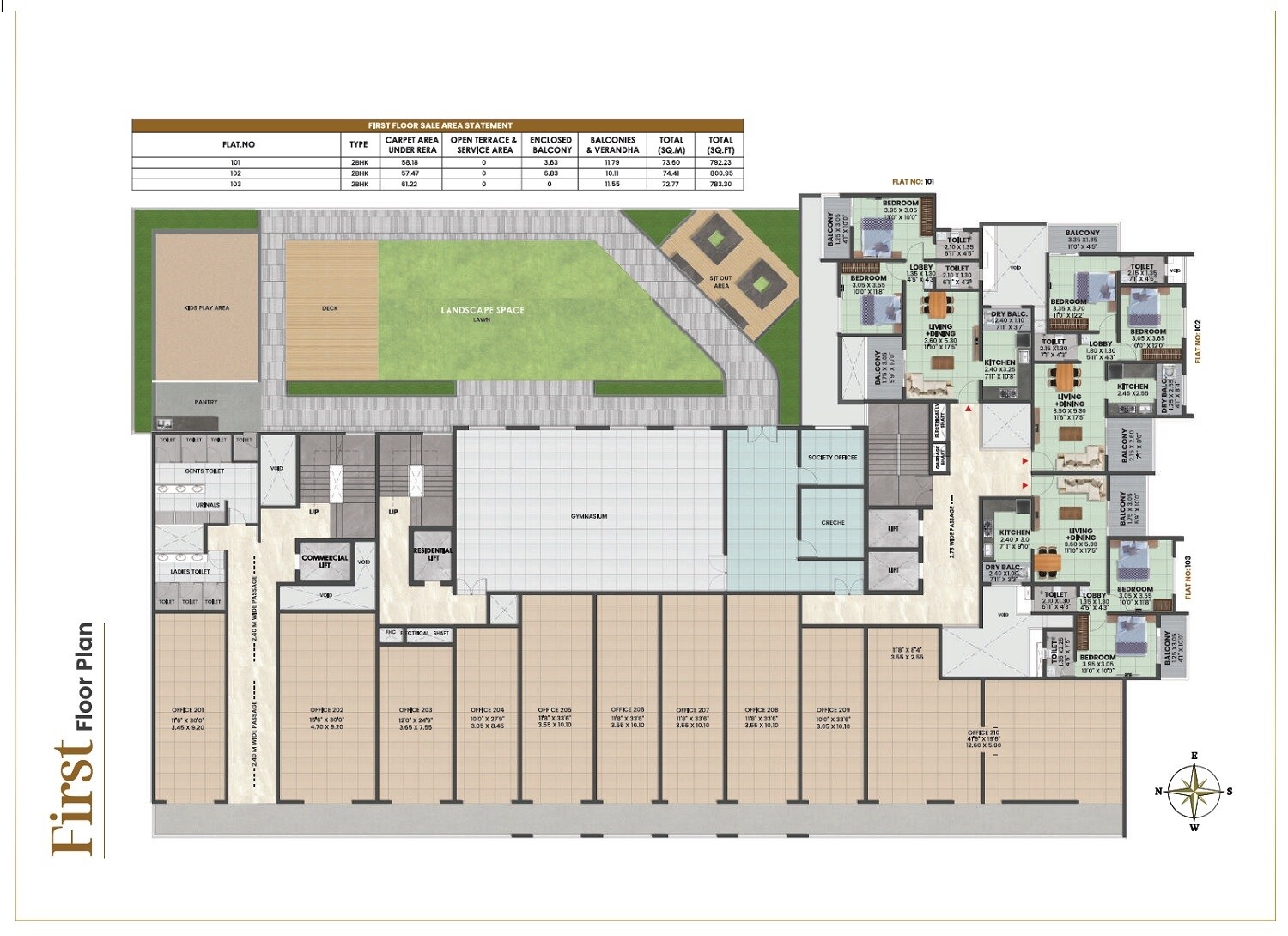 Gawade Galore Floor Plans 2
