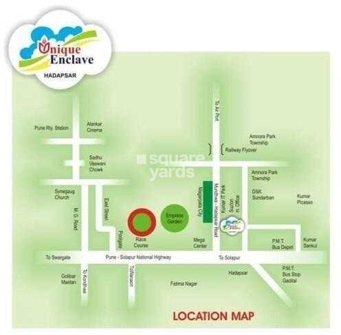 Gawade Unique Enclave Location Image