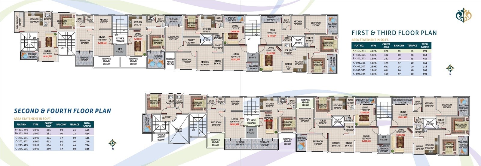 Geet Muktai Aangan Floor Plans